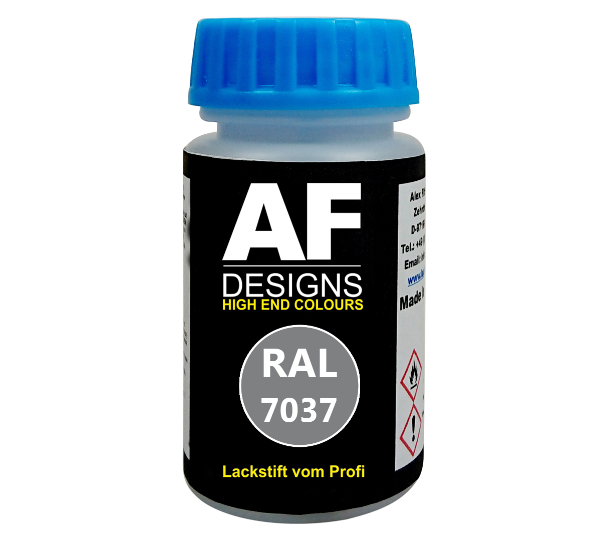 RAL 7037 Lackstift in glänzend und matt
